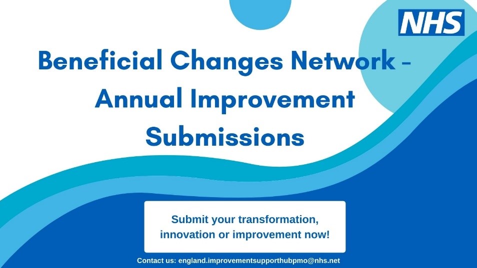 Beneficial Changes Network – submissions of innovations before 22 Oct