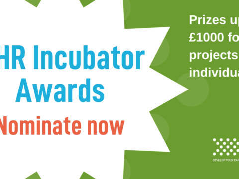 Call for nominations – MHR Incubator Awards