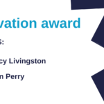 Innovation prize: Dr Lucy Livingston and Dr Ben Perry