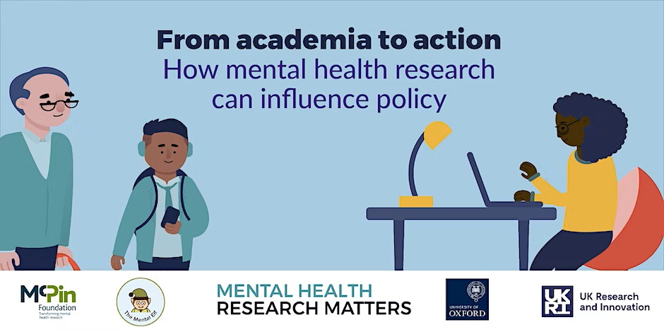 #MentalHealthResearchMatters webinar: From academia to action