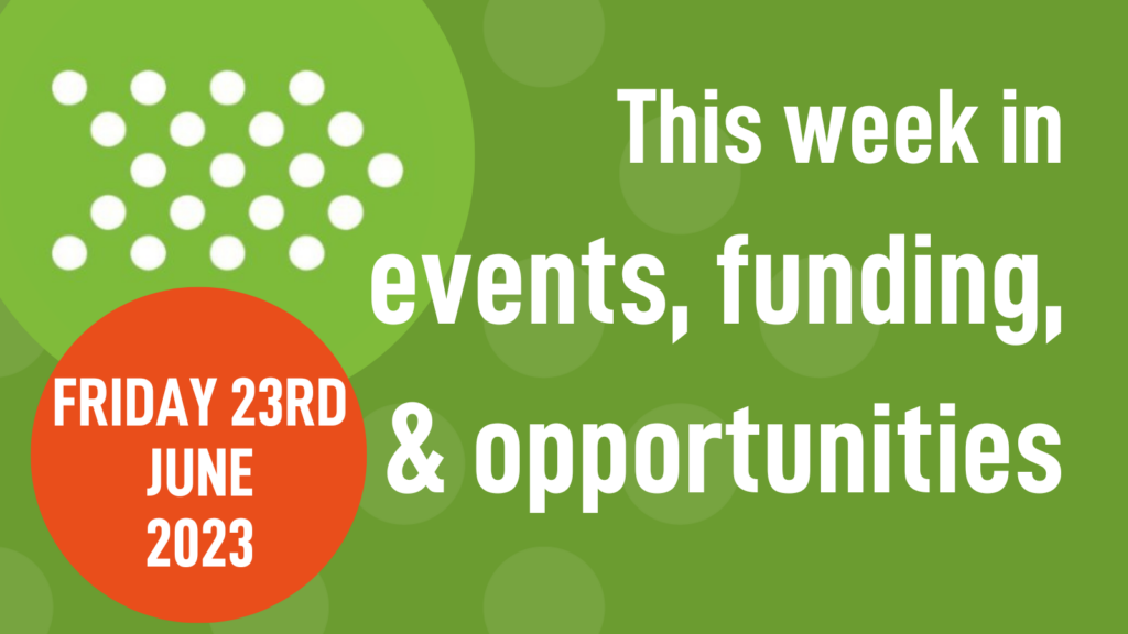 Weekly roundup 23/06/23: events, funding, & opportunities in mental health research