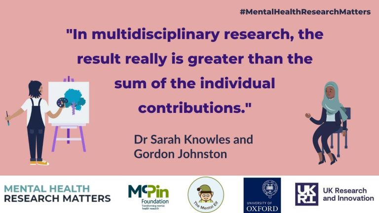 Mental health research is a team sport
