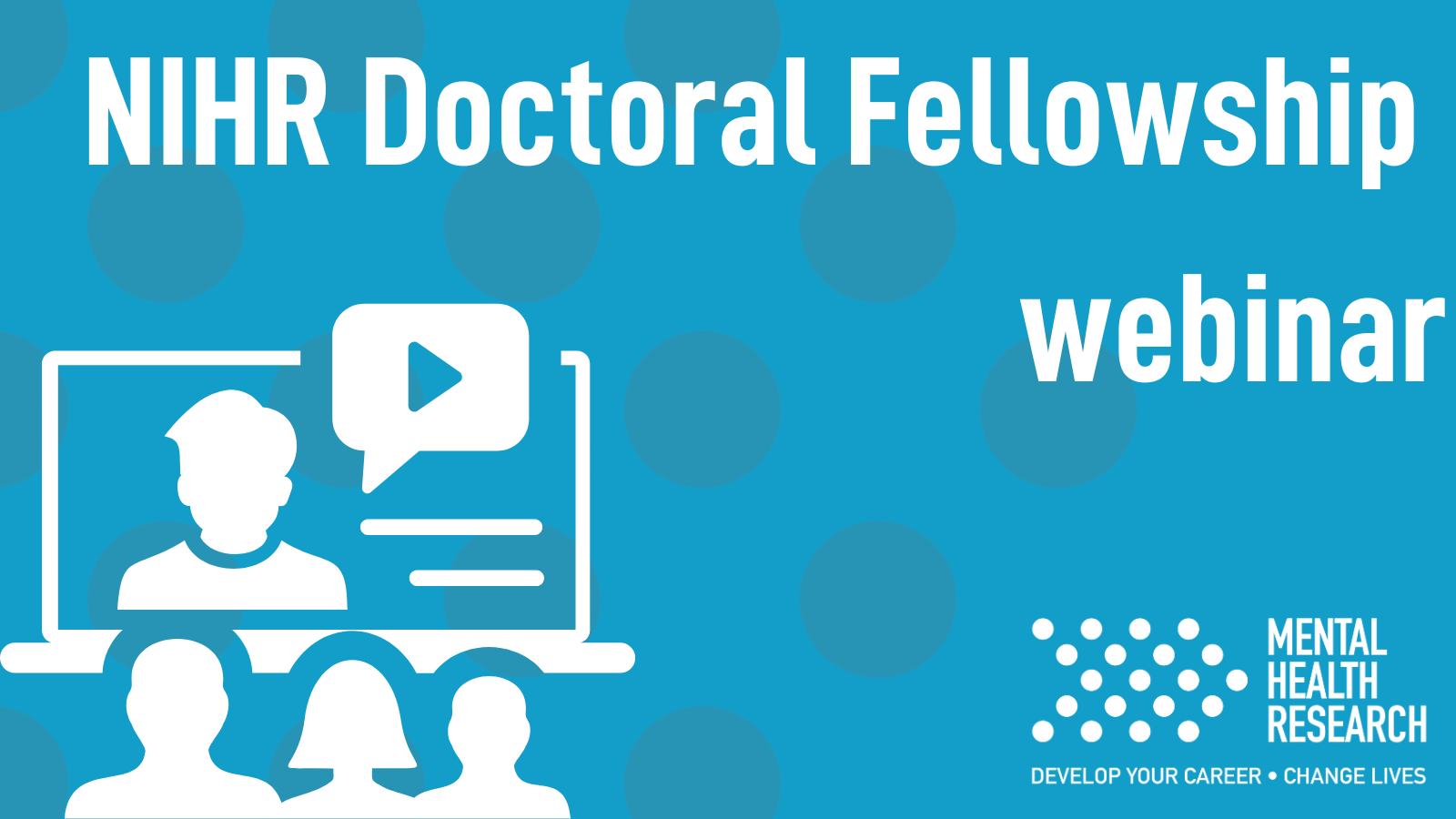 NIHR Doctoral Fellowship webinar