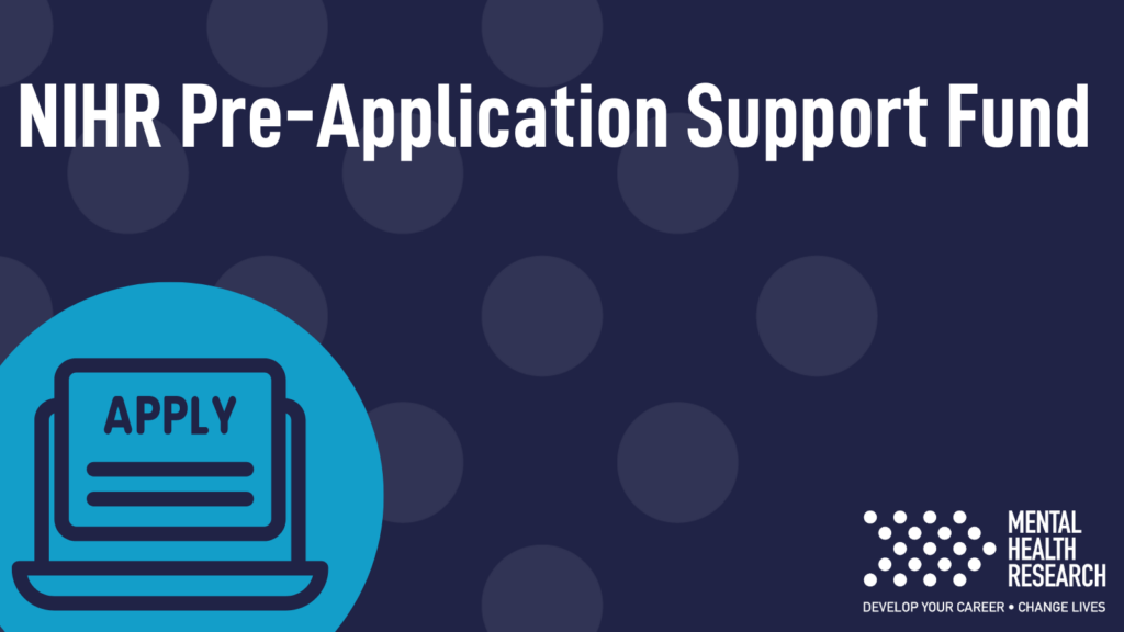 NIHR Pre-Application Support Fund