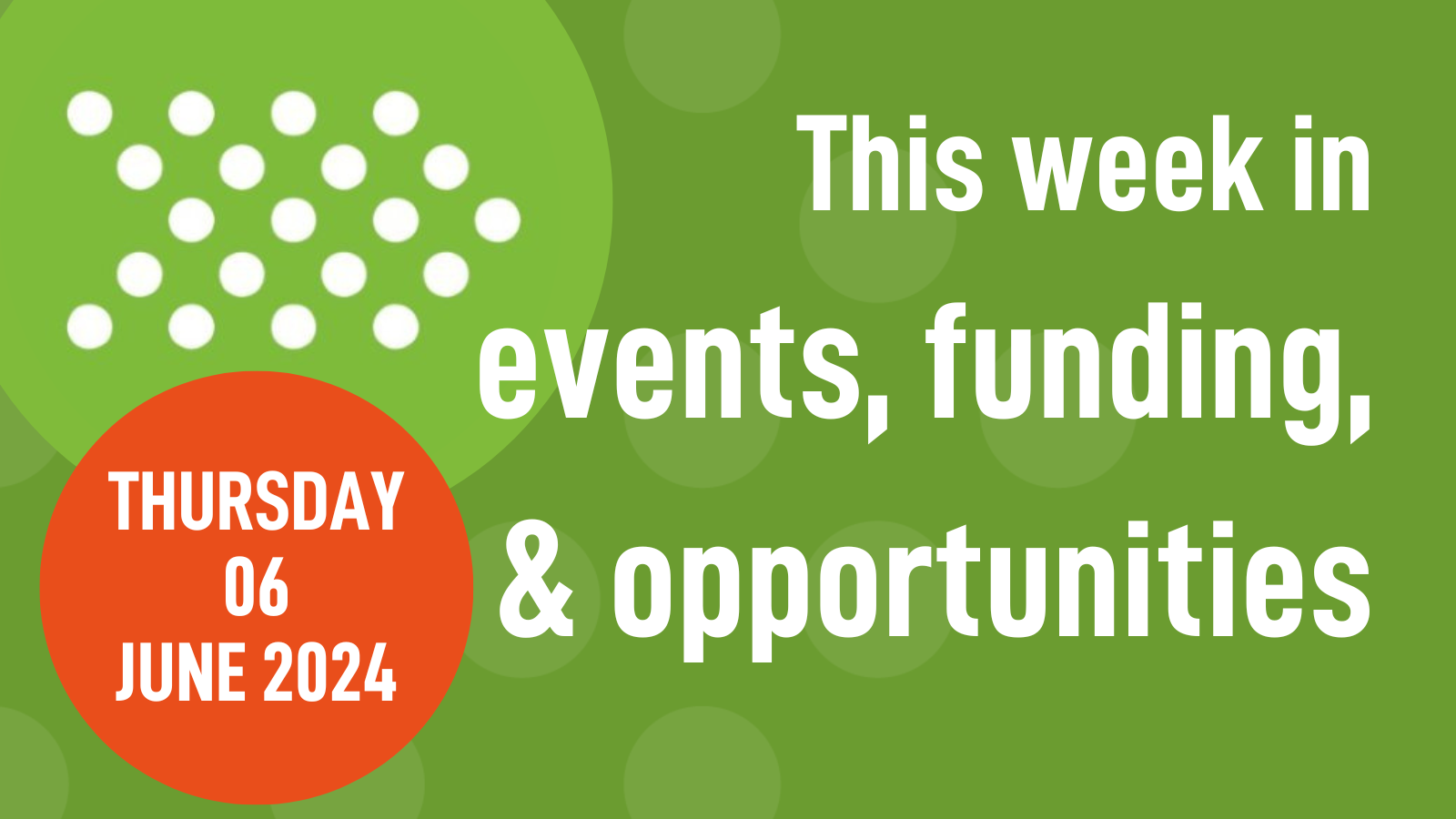 Mid-week roundup 06/06/24: events, funding, & opportunities in mental health research