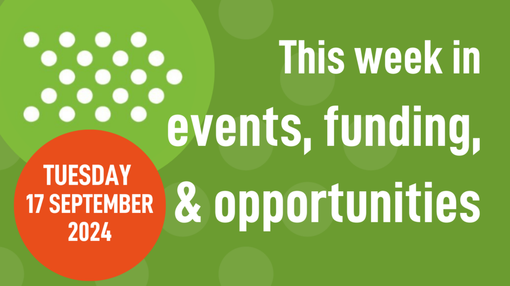 Mid-week roundup 17/9/24: events, funding, & opportunities in mental health research