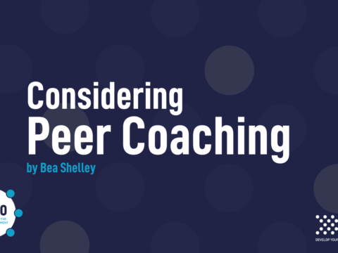 Considering peer coaching