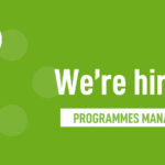 We’re hiring! – Part-time Programmes Manager