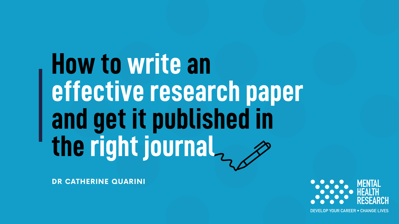 How to write an effective research paper and get it published in the right journal